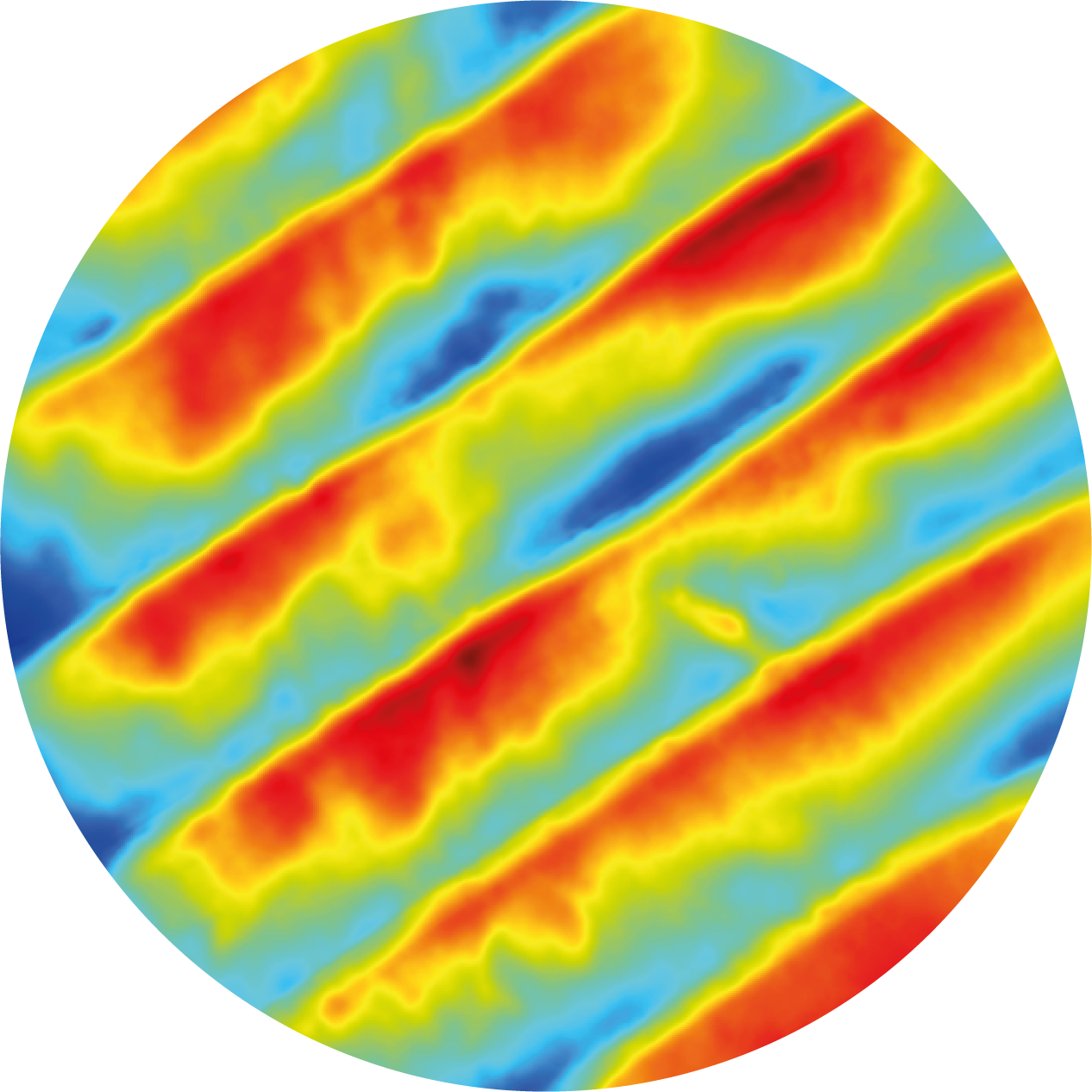 Optical characterization illustration